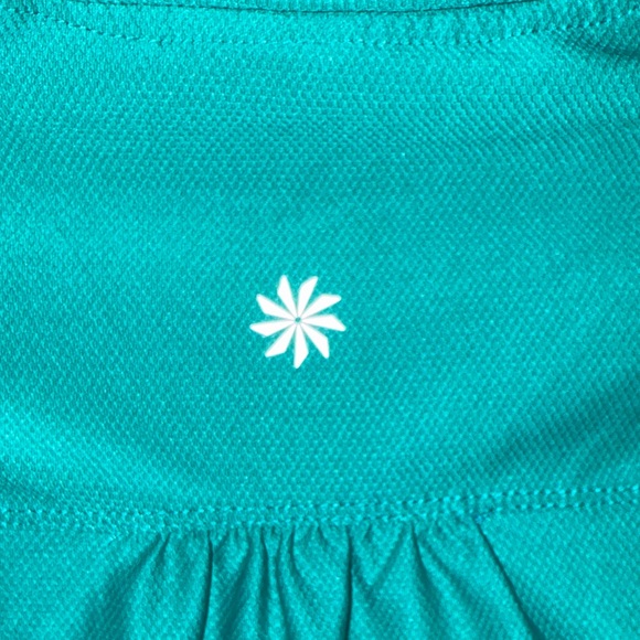 Athleta Turquoise Short Sleeve Tee - Picture 4 of 7